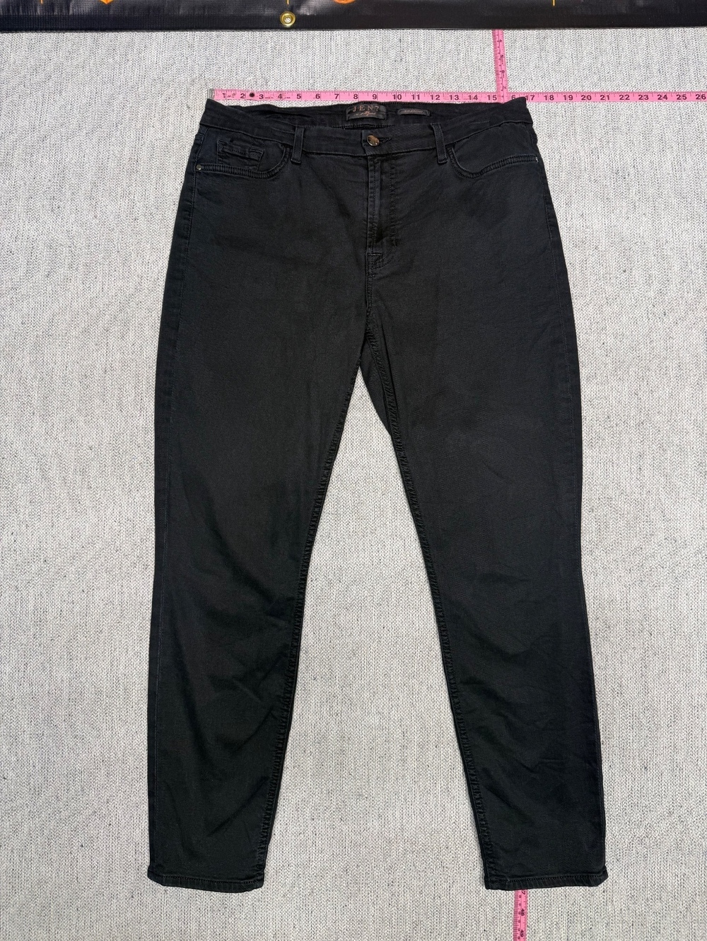 JEN7 by 7 For All Mankind Black Skinny Jeans Size 12